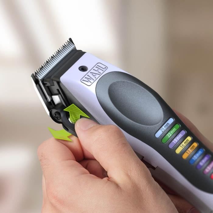Hair Clipper - WAHL - ColorPro Cordless Lithium - 240 V - 120 min - White / Black