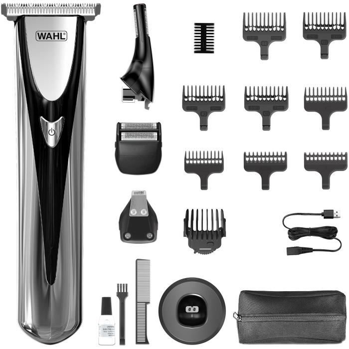 WAHL Elite Groom Multi-Function Clipper - 240V - 150 min - Silver/Black