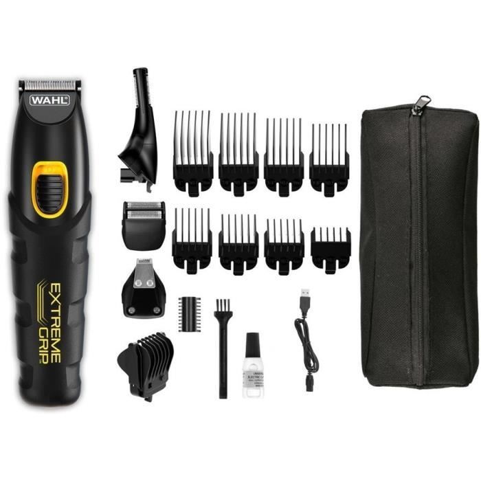 Beard Trimmer - WAHL - Extreme Grip Advanced - 240 V - 240 min - Black