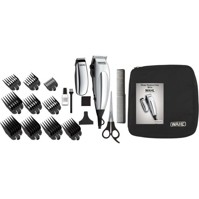 Deluxe Home Pro hair clipper - WAHL 79305-1316 - Professional - 8 cutting guides 3 mm to 25 mm - Corded