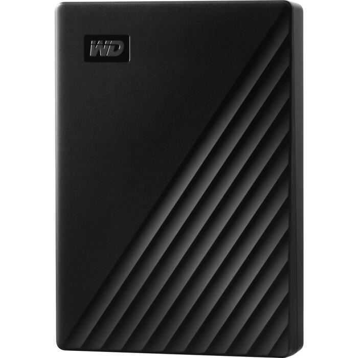 WD - External hard drive - My Passport  - 5TB - USB 3.2 (WDBPKJ0050BBK-WESN)