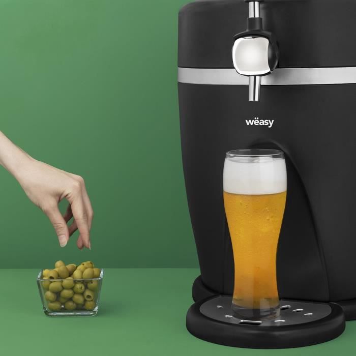 Weasy PINT568 - Beer -berthrm 5L - Temperature 3 ° To 6 ° C - 60W - Handle and tray Advantages - non -slip feet