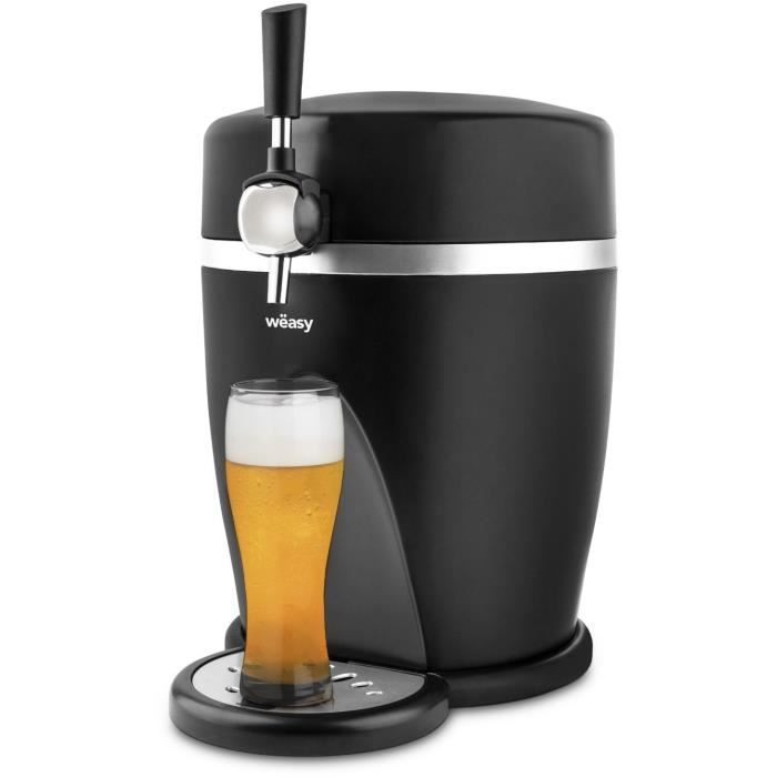 Weasy PINT568 - Beer -berthrm 5L - Temperature 3 ° To 6 ° C - 60W - Handle and tray Advantages - non -slip feet