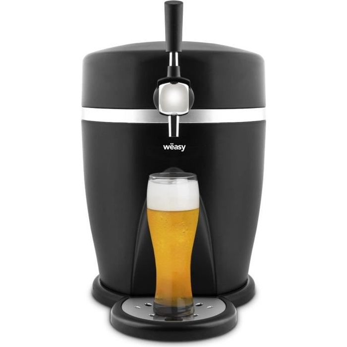 Weasy PINT568 - Beer -berthrm 5L - Temperature 3 ° To 6 ° C - 60W - Handle and tray Advantages - non -slip feet