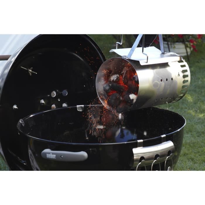 WEBER Rapidfire Ignition Chimney Kit - With 2 kg briquettes + 6 fire-rated cubes