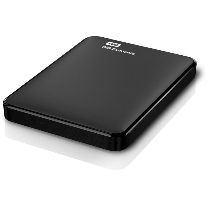 WD - External Hard Drive - Portable Elements - 4TB - USB 3.0