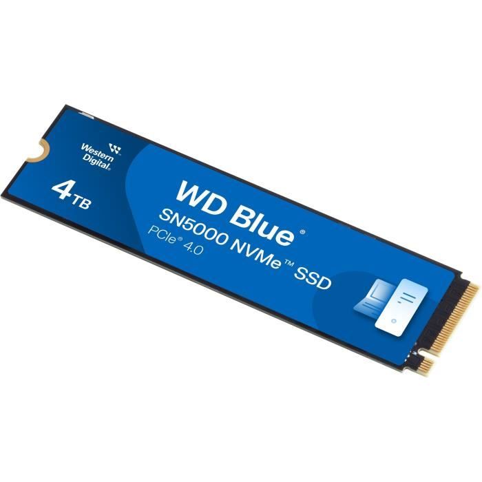WESTERN DIGITAL - SN5000 - Internal SSD - 4 TB - WDS400T4B0E