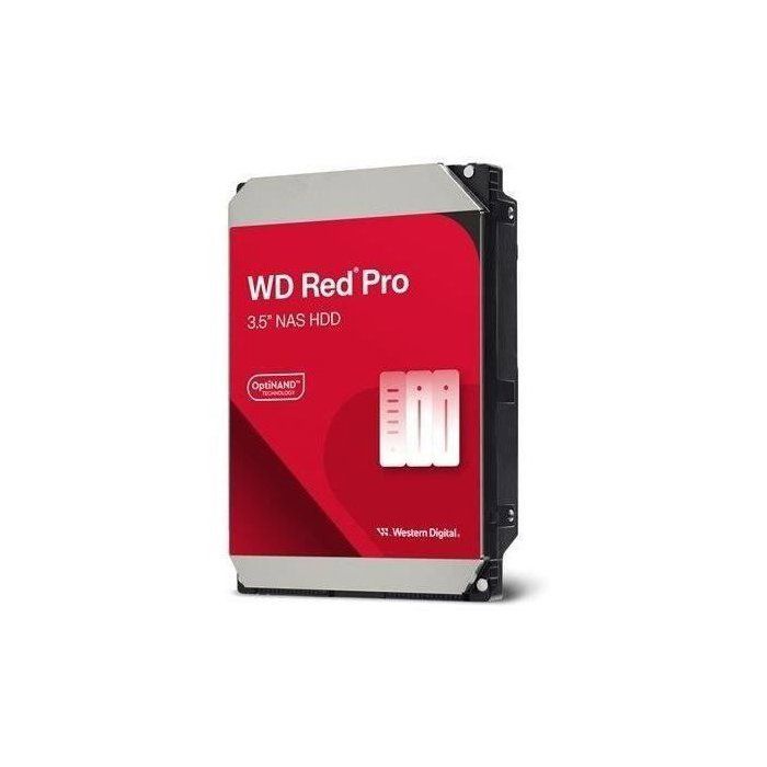 WESTERN DIGITAL - Red Pro WD142KFGX - Hard Drive - 14 TB - Internal - 3.5" - SATA 6 Gb/s - 7,200 rpm