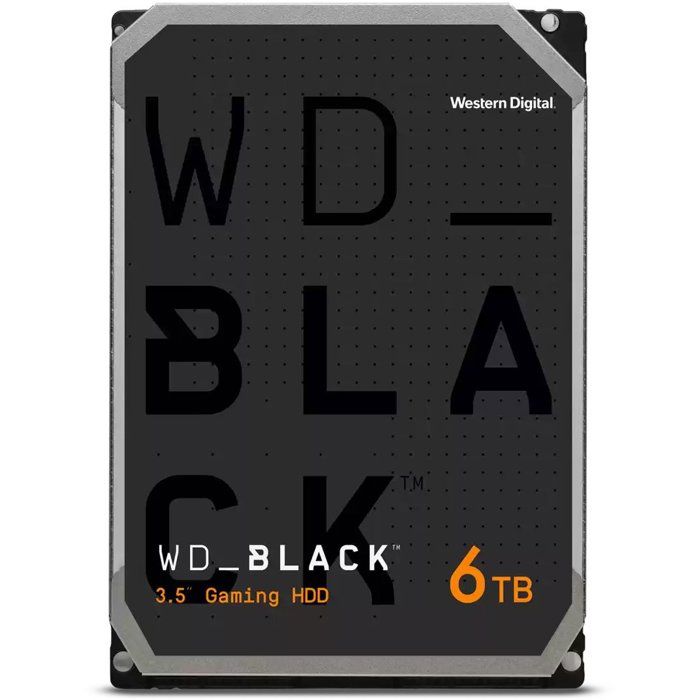 WD Black - WD6004FZBX - Hard Drive - 6 TB - 3.5" - 7,200 RPM