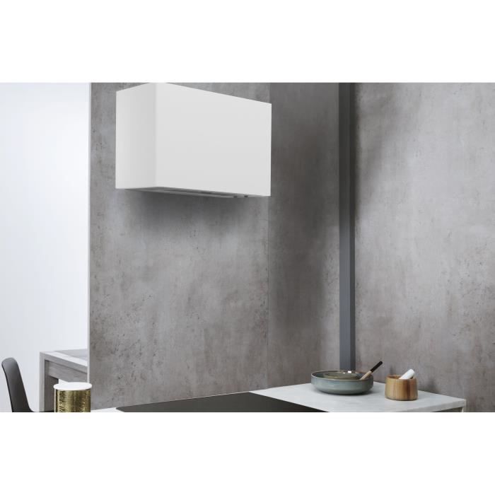WHIRLPOOL WCT64FLSX Built-in hood - 332 m3 air / h max - 64 dB max - 3 speeds - L 53 cm - stainless steel