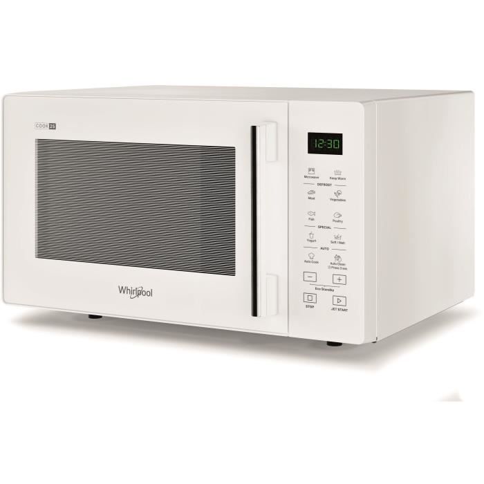 Whirlpool MWP2S1 microwave, Electronics, 25L, 900W, Auto Cook (7 recipes)