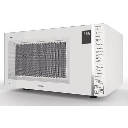 Whirlpool MWP304W posable Gril & Steam microwave - COOK30 - White - 30L