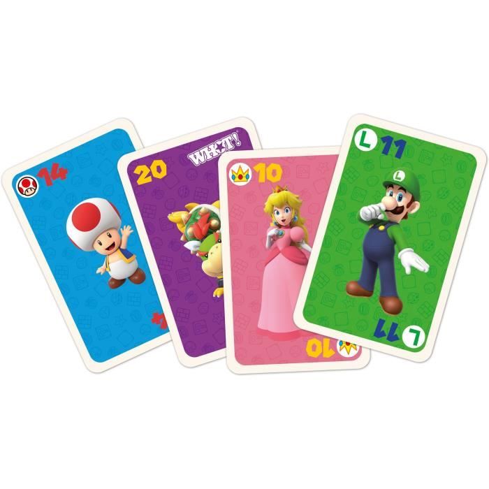 Whot! Super Mario - Card Game - WINNING MOVES - Super Mario-themed card game for the whole family.