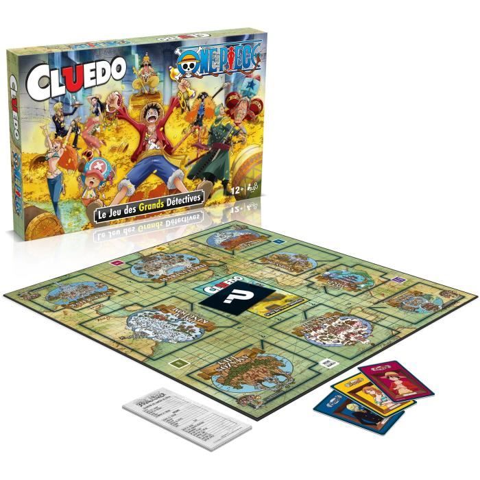 Board game - WINNING MOVES - Cluedo One Piece - Special edition with Luffy's crew