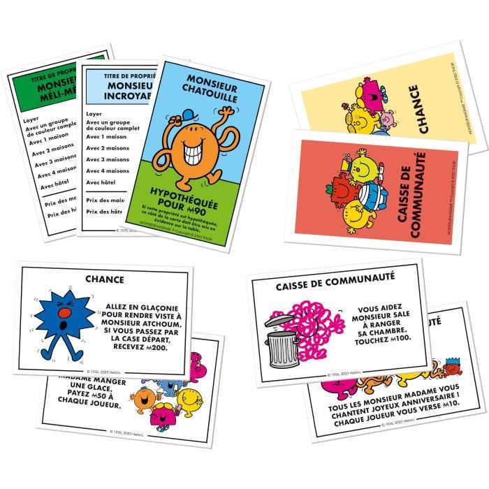 Mr Men and Women Monopoly - Board Game - WINNING MOVES - Monopoly featuring Mr Men and Women characters.