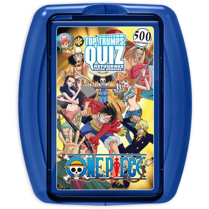 One Piece Quiz - Quiz Game - WINNING MOVES - Illustrated quiz on the One Piece universe with 500 questions.