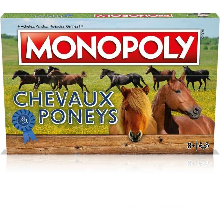 Monopoly Horses and Ponies - Plateau game - Winning Moves