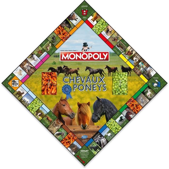 Monopoly Horses and Ponies - Plateau game - Winning Moves