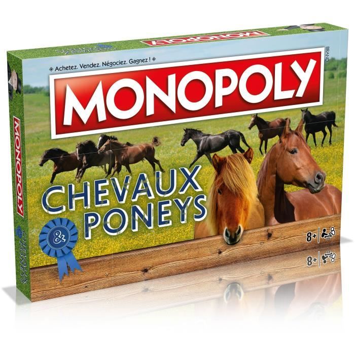Monopoly Horses and Ponies - Plateau game - Winning Moves