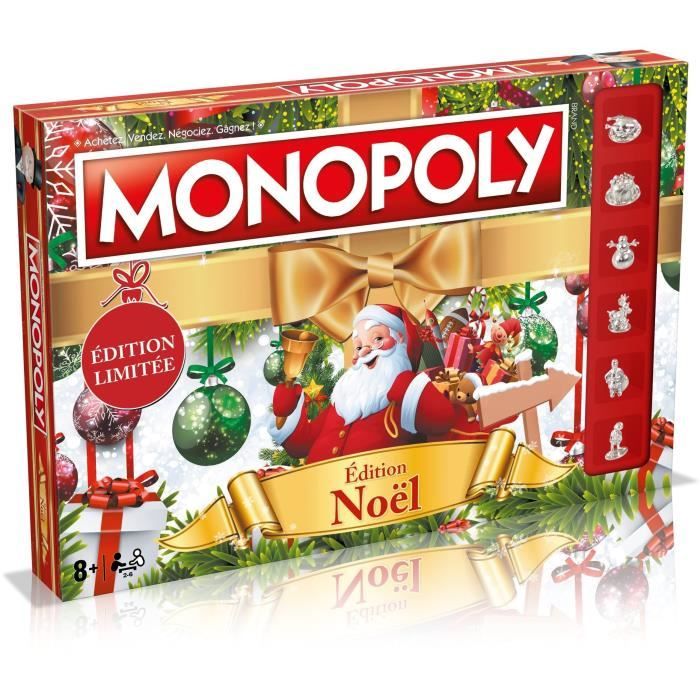 MONOPOLY Christmas - Board game - WINNING MOVES