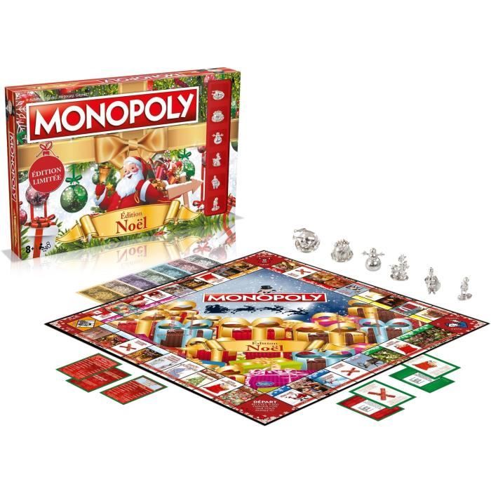 MONOPOLY Christmas - Board game - WINNING MOVES