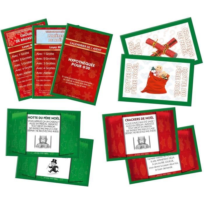 MONOPOLY Christmas - Board game - WINNING MOVES