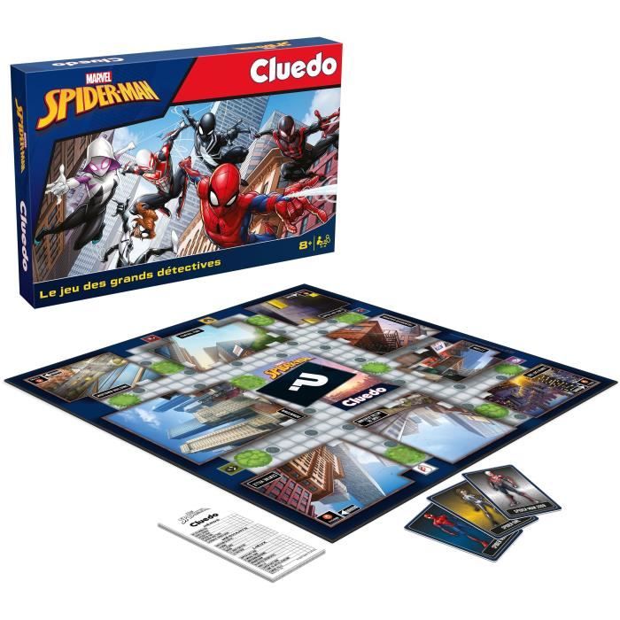 CLUEDO Spider-Man - Board Game - WINNING MOVES