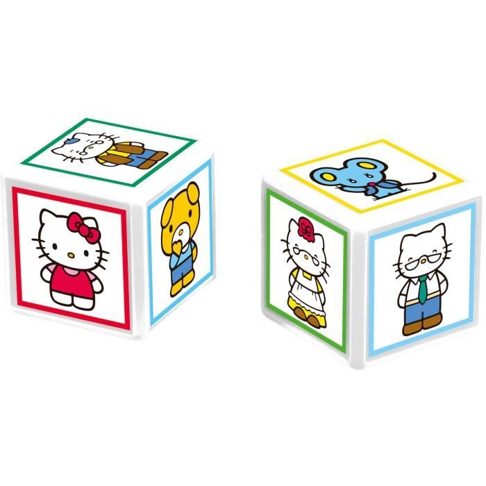 Board game - WINNING MOVES - Hello Kitty Match - Line up 5 identical cubes to win