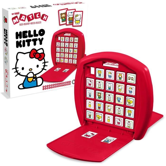 Board game - WINNING MOVES - Hello Kitty Match - Line up 5 identical cubes to win