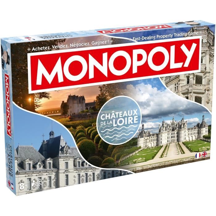 MONOPOLY Chateaux of the Loire - Board game - WINNING MOVES
