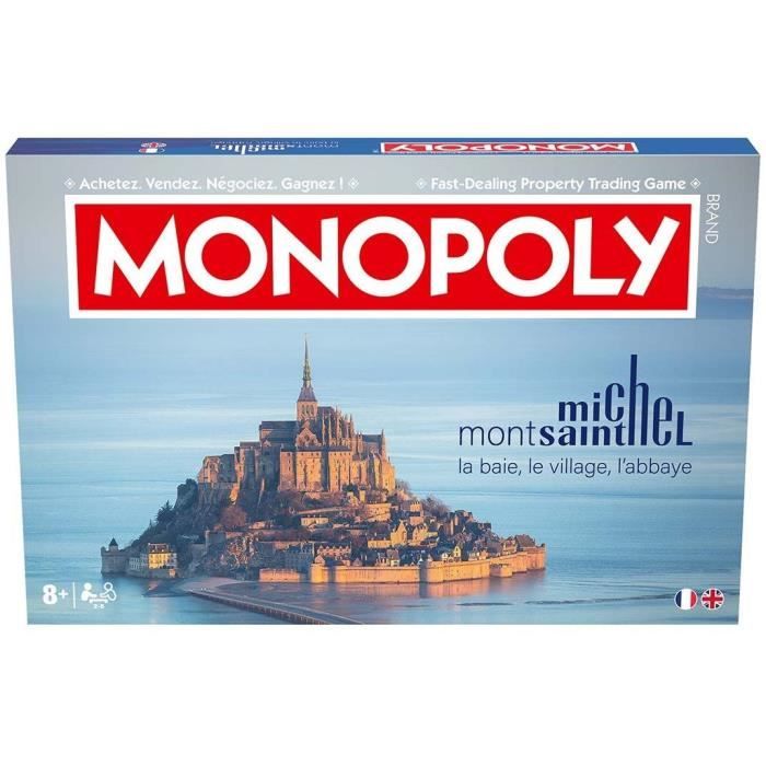MONOPOLY Mont Saint Michel - Board game - WINNING MOVES