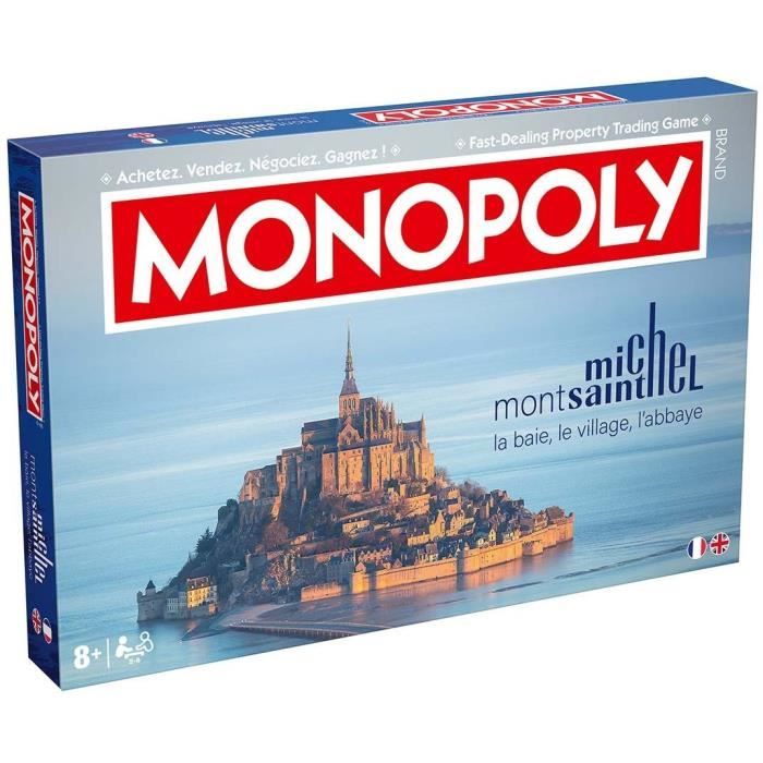 MONOPOLY Mont Saint Michel - Board game - WINNING MOVES