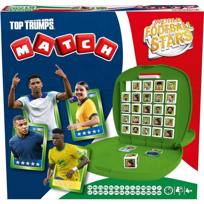 MATCH World Football Stars 2025 - Board Game - WINNING MOVES