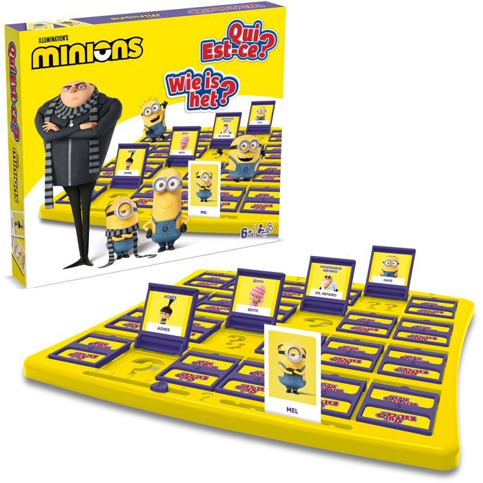 Who is it? The Minions - Deduction Game - WINNING MOVES - 24 Minion characters