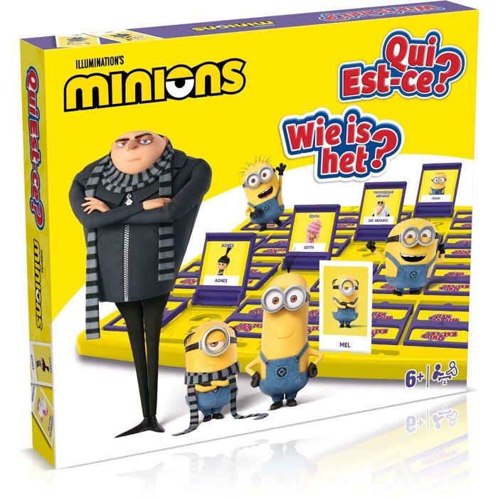 Who is it? The Minions - Deduction Game - WINNING MOVES - 24 Minion characters