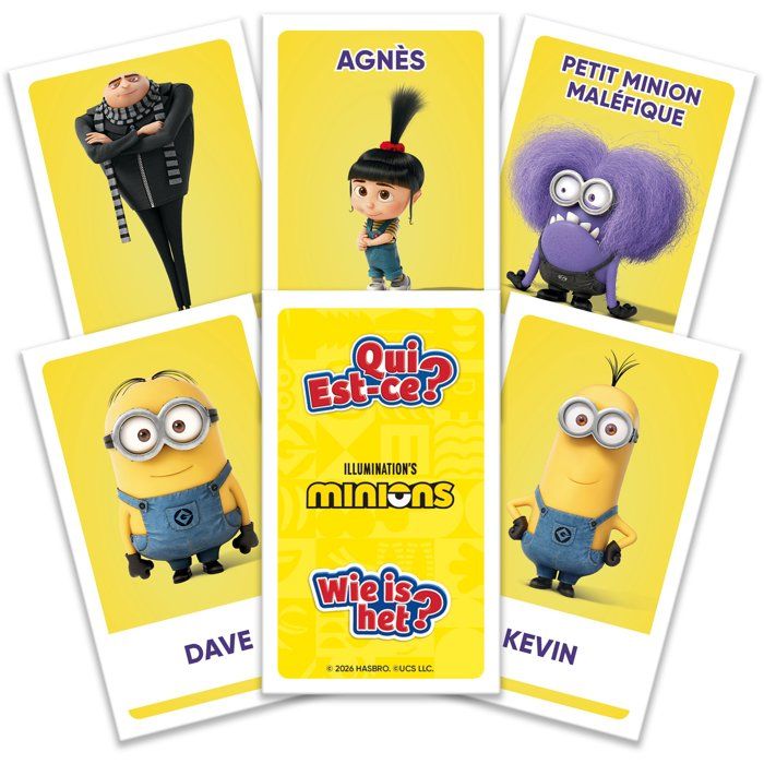 Who is it? The Minions - Deduction Game - WINNING MOVES - 24 Minion characters