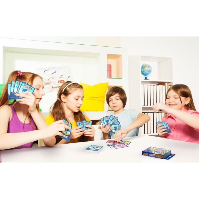 Whot! Sonic the Hedgehog - Card Game - WINNING MOVES - Sonic-themed card game for the whole family.