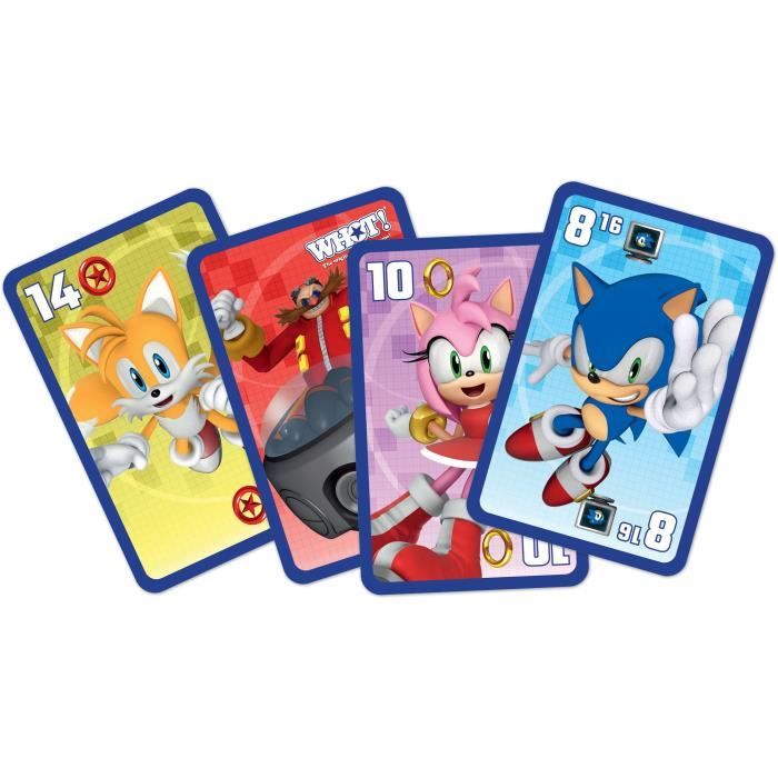 Whot! Sonic the Hedgehog - Card Game - WINNING MOVES - Sonic-themed card game for the whole family.