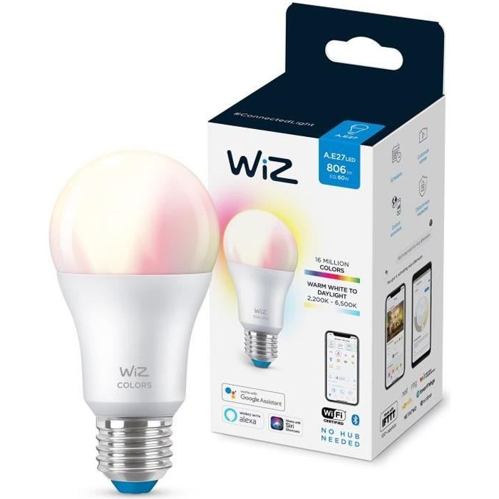 WIZ Color Connected Bulb E27 60W