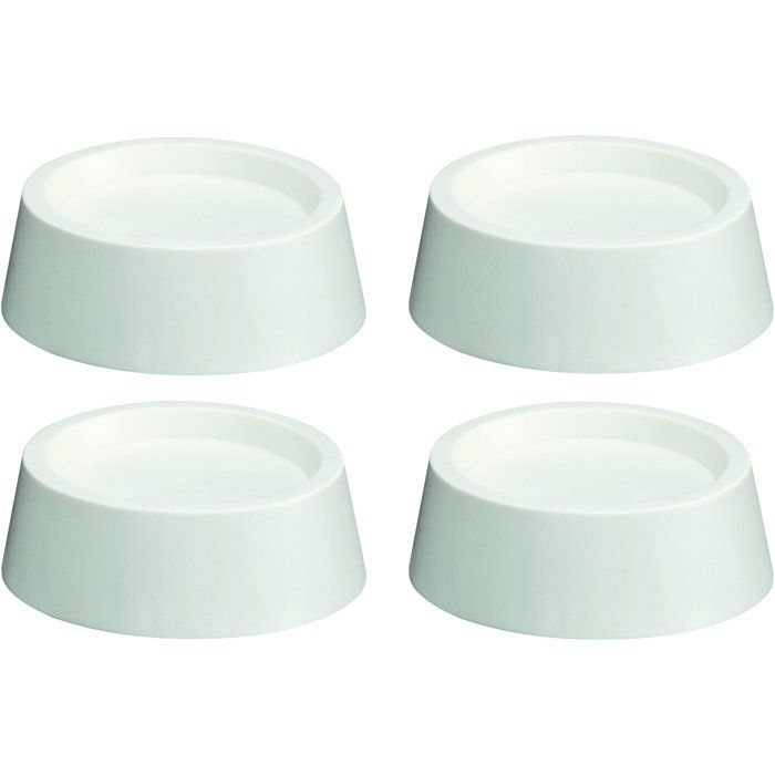 Anti-vibration pads - WPRO - SHA024 - Reduces noise - Protects floors - 4-pack
