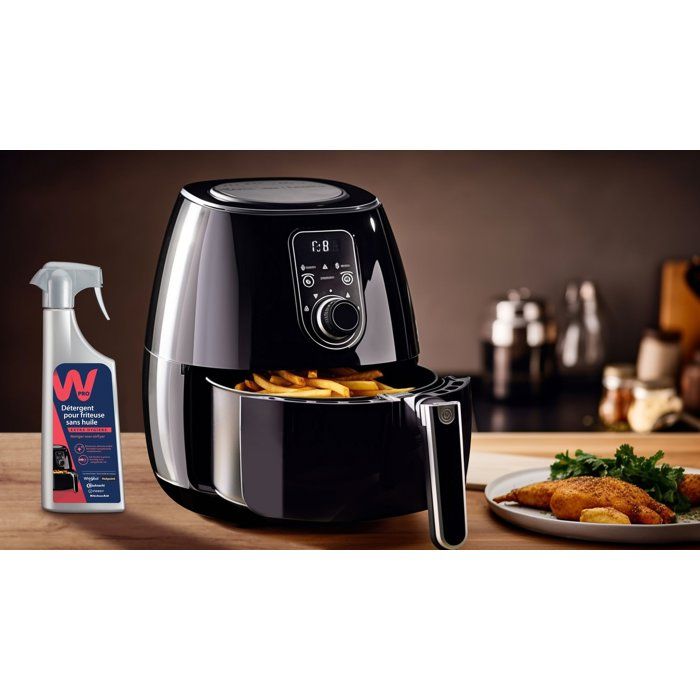 Deep Fryer Degreaser Spray - WPRO - DFA150 - Removes Grease - Multi-Surface - 500 ml