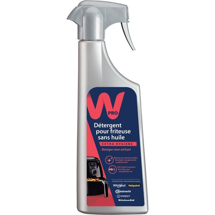 Deep Fryer Degreaser Spray - WPRO - DFA150 - Removes Grease - Multi-Surface - 500 ml