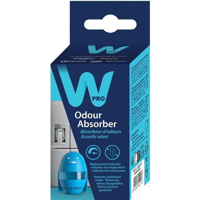 Refrigerator Odor Absorber - WPRO - PNG025 - Neutralizes Odors - Long-Lasting - Indicator