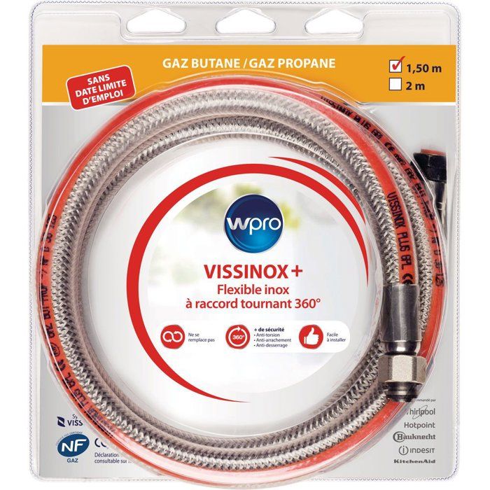 VISSINOX TBV150 + Propane Butane Gas - Unlimited