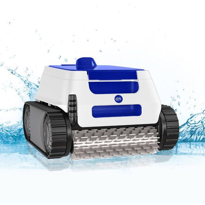 Robot Pool GRE ER 230 - Maintenance background, walls and water lines - Buried pool or above -ground Rigid wall 9x4m - Automy 2h