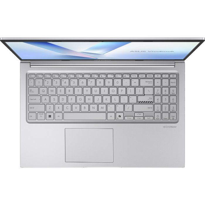 PC Portable ASUS VivoBook 15 X1504 : Sans Windows - 15,6 FHD - Intel Core 3 304 - RAM 8Go - 256Go SSD