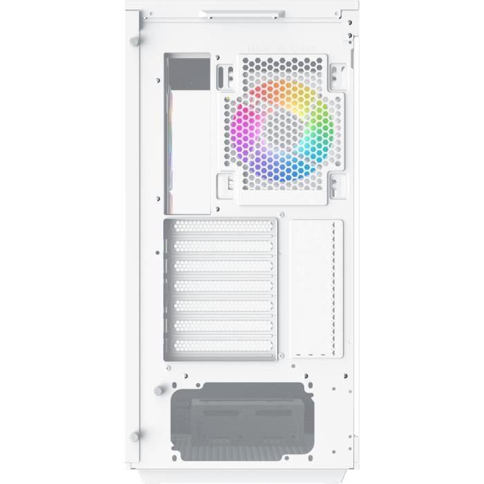 PC Case - XIGMATEK - META Arctic - Mid Tower - E-ATX - Tempered Glass - ARGB - White