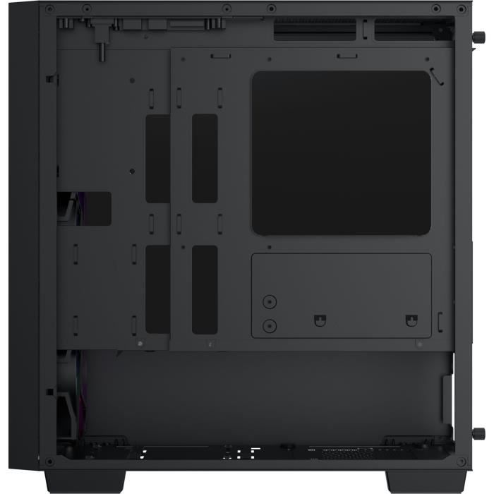 PC case - XIGMATEK - NYX Air II (Black) - Mini tower - Micro-ATX format - Without power supply