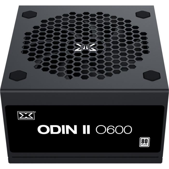 PC Power Supply - XIGMATEK - Odin II O600 - 600W - 80Plus - Non-Modular - 120mm Fan - Black
