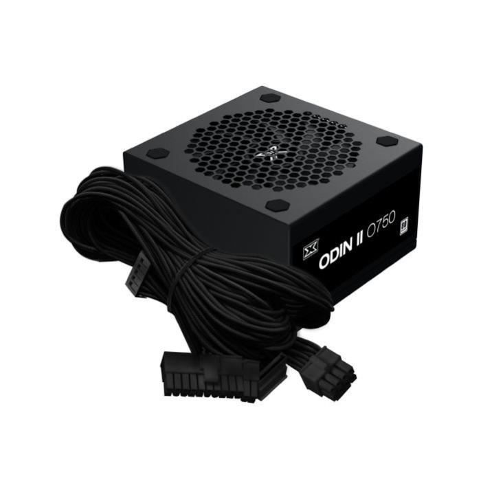 PC Power Supply - XIGMATEK - Odin II O750 - 750W - 80Plus - Non-Modular - 120mm Fan - Black